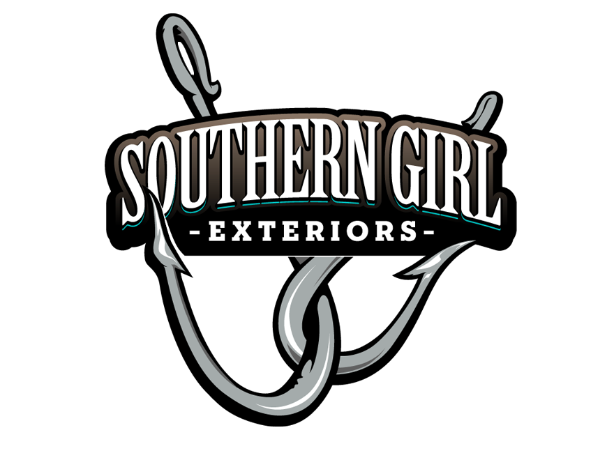 southern girl exteriors logo lockup